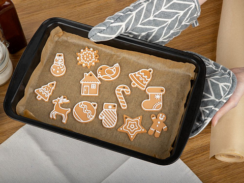 Мини-подвеска «Пряник», снежинка - рис 8.