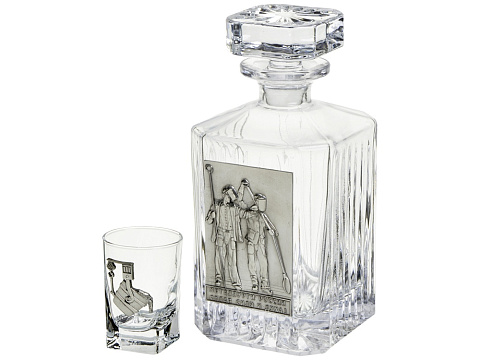 Набор со штофом МЕТАЛЛУРГИ - рис 2.