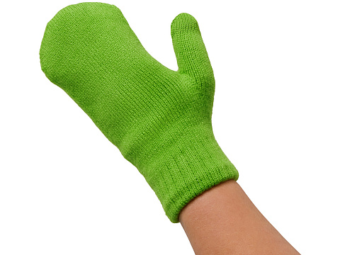 Варежки Dunant, зеленое яблоко - рис 7.