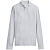 Рубашка поло унисекс с длинным рукавом Pacific LSL, серая - миниатюра