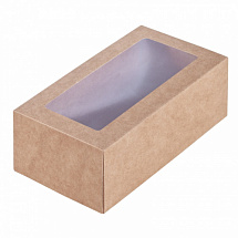 Коробка с прозрачным окошком (15х7,8 см)