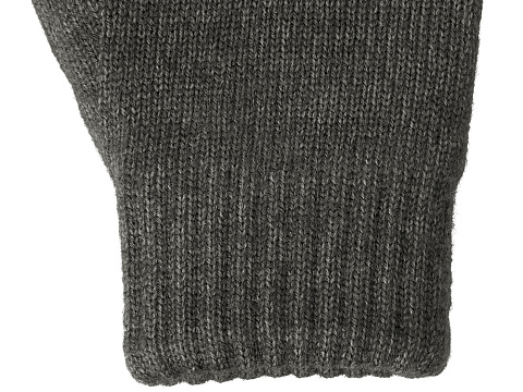 Варежки Dunant, темно-серый меланж - рис 5.
