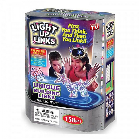 Светящийся конструктор LIGHT UP LINKS (158 деталей)