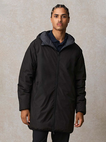 Куртка-парка унисекс Reverse, черная - рис 9.