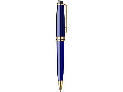 Шариковая ручка Waterman Expert Blue Lacquer GT, цвет чернил: синий М - рис 4.