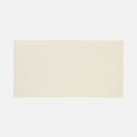 Плед Curve Verve, молочно-белый - рис 4.