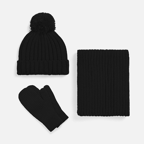 Шапка HappyGo, черная - рис 8.