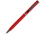 Ручка Firenze шариковая автоматическая софт-тач, красная - миниатюра