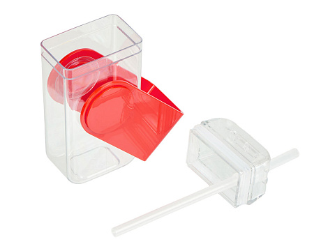 Бутылка для воды JUICY DRINK BOX, красный (Р) - рис 4.