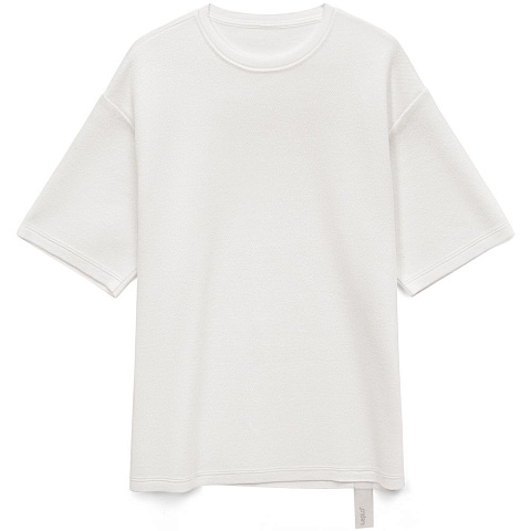 Джемпер с коротким рукавом Siluetti Volumica, молочно-белый - рис 2.