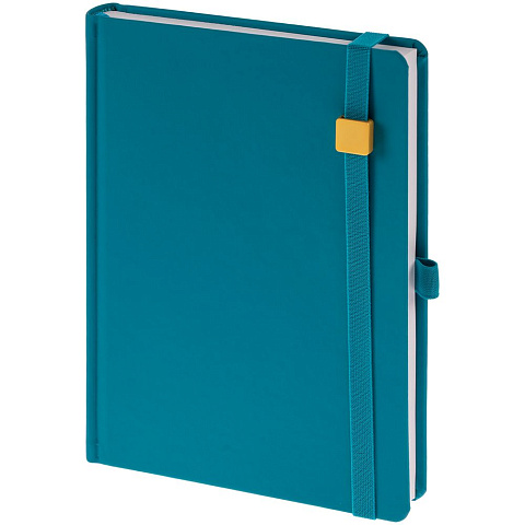 Ежедневник Favor Gold, недатированный, бирюзовый - рис 3.