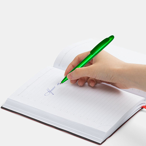 Ручка шариковая Moor Silver, ver.2, зеленый металлик - рис 5.