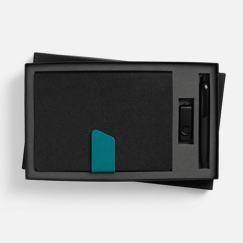 Набор Boom Memory, черный с бирюзовым - рис 3.