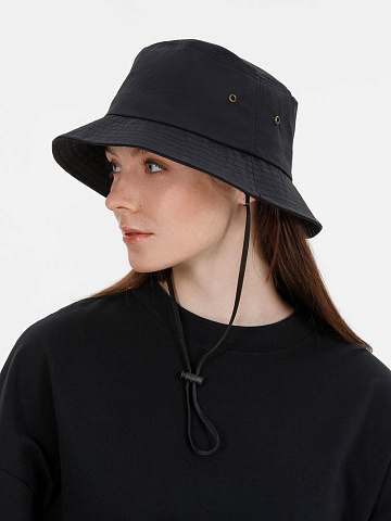 Панама Pana Vista, черная - рис 8.