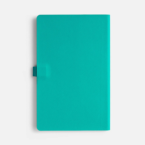Ежедневник Lungo, недатированный, темно-бирюзовый - рис 4.