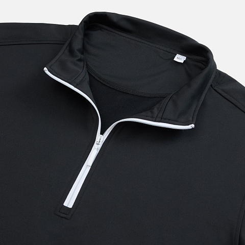 Свитшот на молнии Morfiss, черный - рис 4.