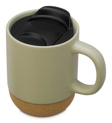 Подарочный набор c пледом, кружкой и вареньем, оливковый - рис 9.