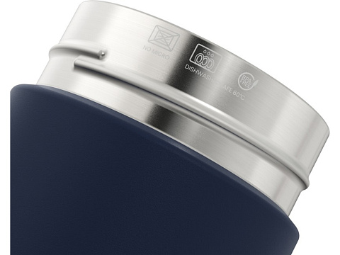 Бутылка для воды Ocean Bottle с вакуумной изоляцией объемом 750 мл, синий - рис 6.