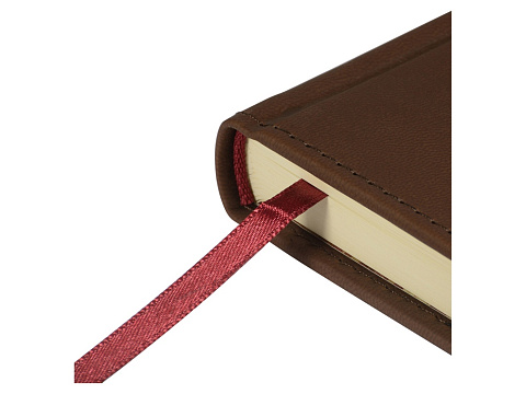 Ежедневник недатированный А5 Velvet Index (коричневый) (Р) - рис 5.