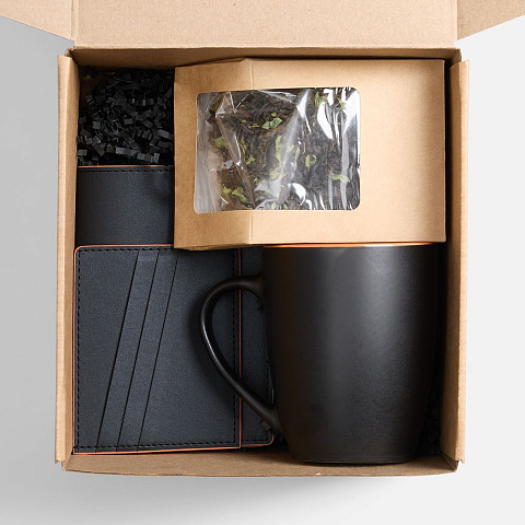 Набор Multimo Tea, черный с оранжевым - рис 3.