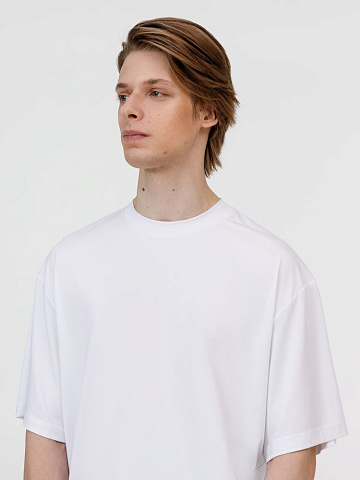 Футболка из бифлекса Morfiss, белая - рис 6.