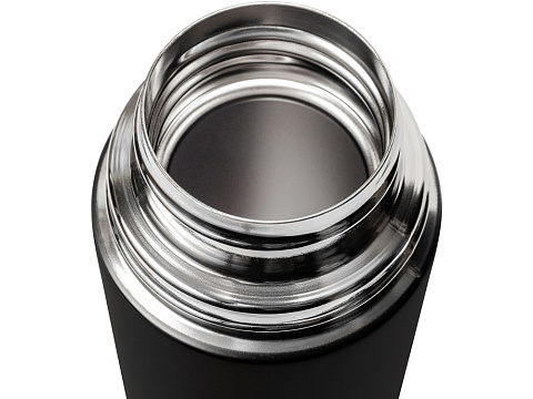 Термос Relaxika 101 (1 литр), черный (без лого) - рис 5.