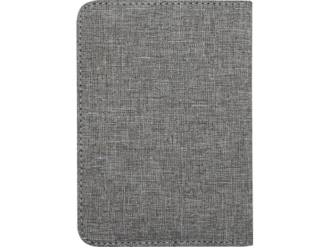 Ross Держатель паспорта с RFID-защитой из переработанного PET-пластика, сертифицированного согласно GRS - Серый яркий - рис 3.