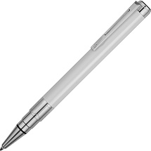 Ручка шариковая Waterman Perspective Pure White CT M, белый/серебристый