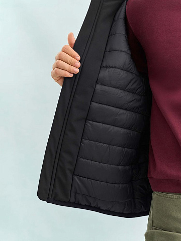 Жилет софтшелл унисекс Falcon BW, красный - рис 8.