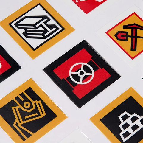 Стикерпак UV-DTF Industry, металлургия - рис 3.