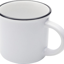 Bari керамическая кружка объемом 240 мл, белый