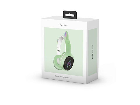 Беспроводные наушники Rombica MySound BH-19 Green - рис 6.