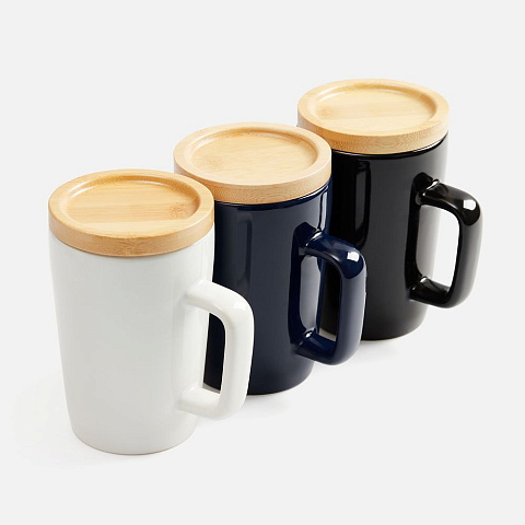 Кружка Vierra с крышкой-костером, черная - рис 6.