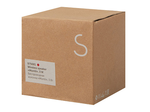 Беспроводная колонка Montii, 3 Вт, красный - рис 10.