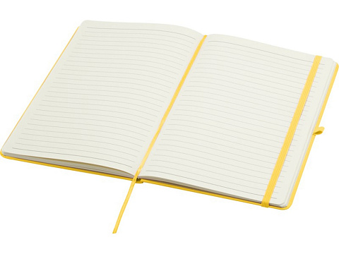 Блокнот Spectrum Plus формата A5 в твердой обложке - Желтый - рис 4.