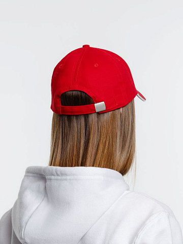 Бейсболка Spiker, красная с белым - рис 11.