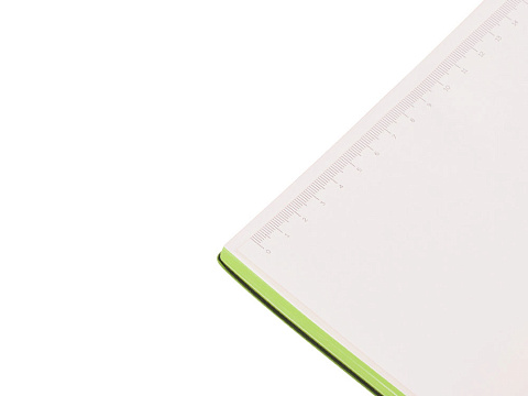 Бизнес-блокнот C1 софт-тач, гибкая обложка, 128 листов, зеленое яблоко (Р) - рис 5.