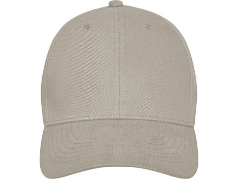Бейсболка Davis, 6 панелей, бежевый овсяный - рис 2.
