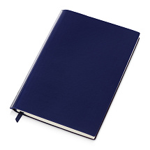 Блокнот А5 Scribe, гибкая обложка, 96 листов 80 гр/м2, темно-синий