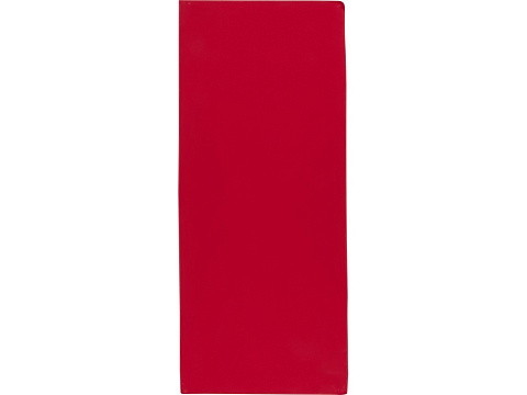 Lucas спортивное полотенце из переработанного полиэстера 30х80 см - Красный - рис 3.