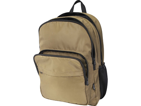 Рюкзак для ноутбука Trend Plus 15GRS из переработанного материала объемом 20 литров, зеленый лесной - рис 5.