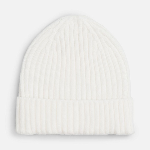 Шапка Laconi, молочно-белая