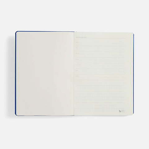 Ежедневник Urban Metal, недатированный, синий - рис 5.