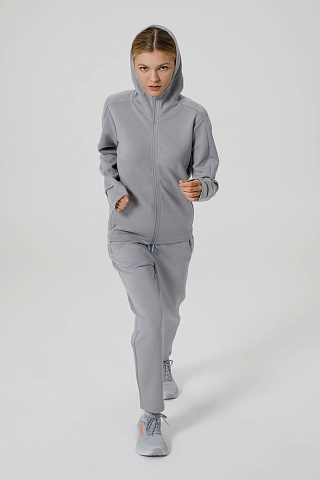 Куртка с капюшоном унисекс Begi, серая - рис 15.