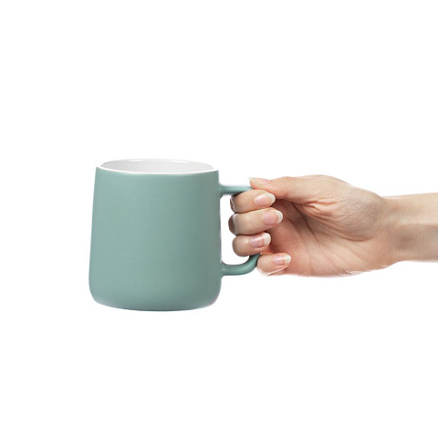 Кружка Ingver, серо-зеленая - рис 4.