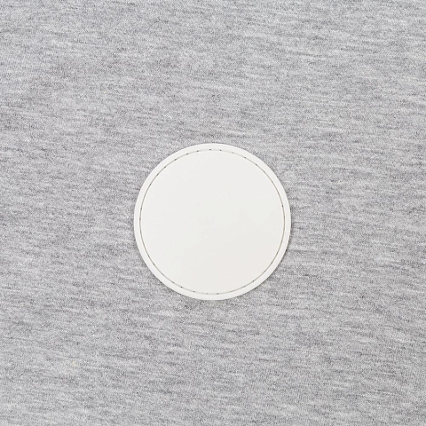 Лейбл из ПВХ Dzeta Round, L, белый - рис 3.