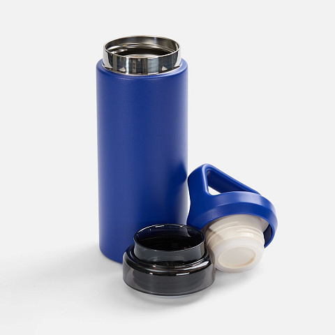 Термостакан Leval с ситечком, синий - рис 3.