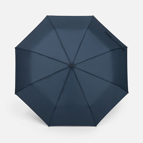 Зонт складной Cloudex, темно-синий - рис 3.