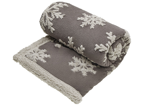 Плед Snowflake новогодний - рис 2.