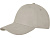 Бейсболка Davis, 6 панелей, бежевый овсяный - миниатюра